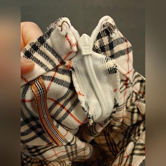 Closing Sale!! Hurry!! Burberry Checkered Lace-Up Mini Skirt - Picture 4 of 4